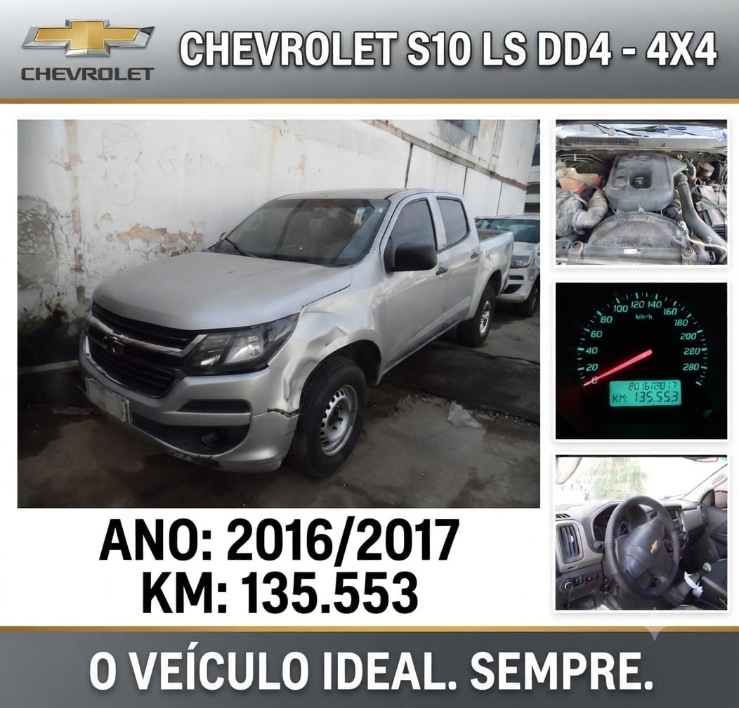 Chevrolet S10 LS DD4 - 4X4