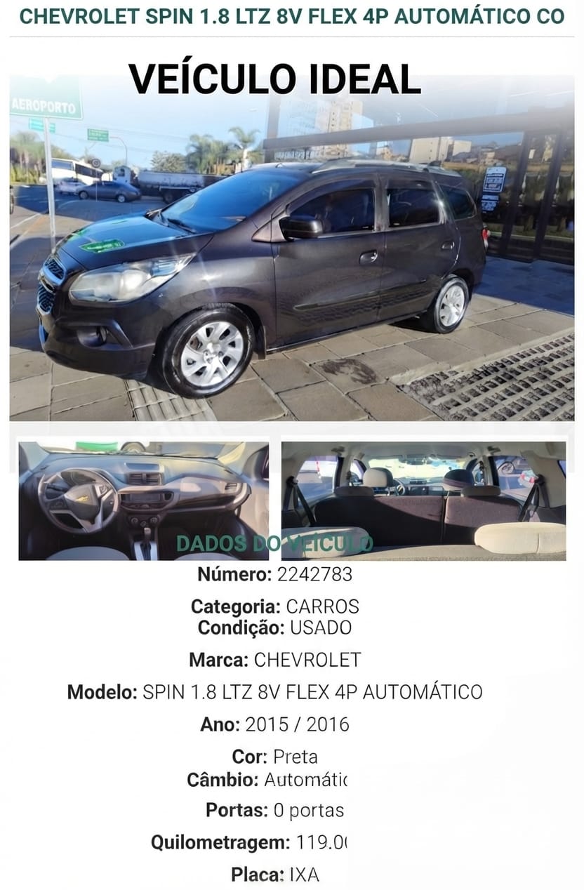 Chevrolet Spin LTZ