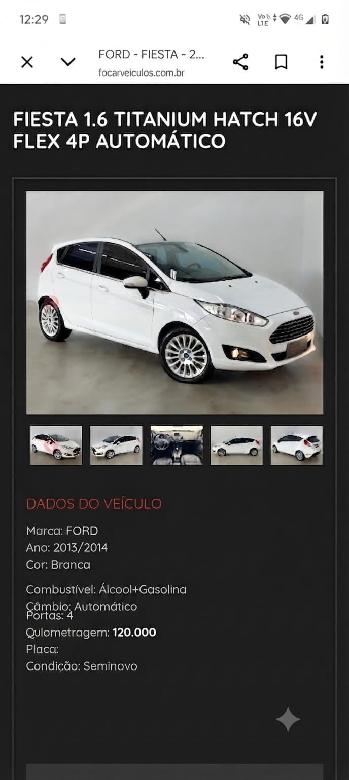 Ford Fiesta Titanium
