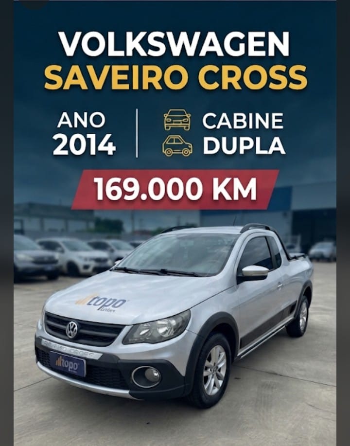 Volkswagen Saveiro Cross Cabine Dupla