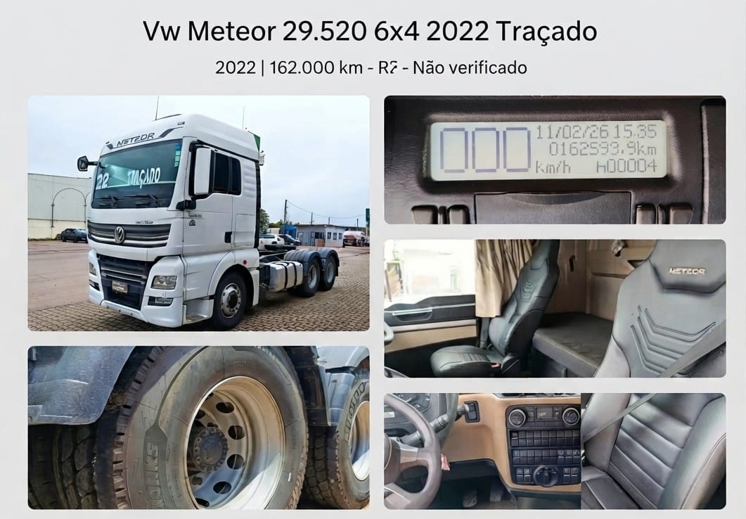 Vw Meteor 29.520 6x4 Traçado
